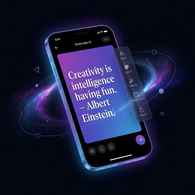 Quote content creator tool