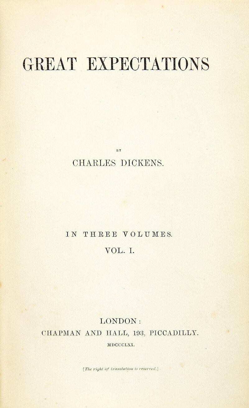 Charles Dickens, Great Expectations