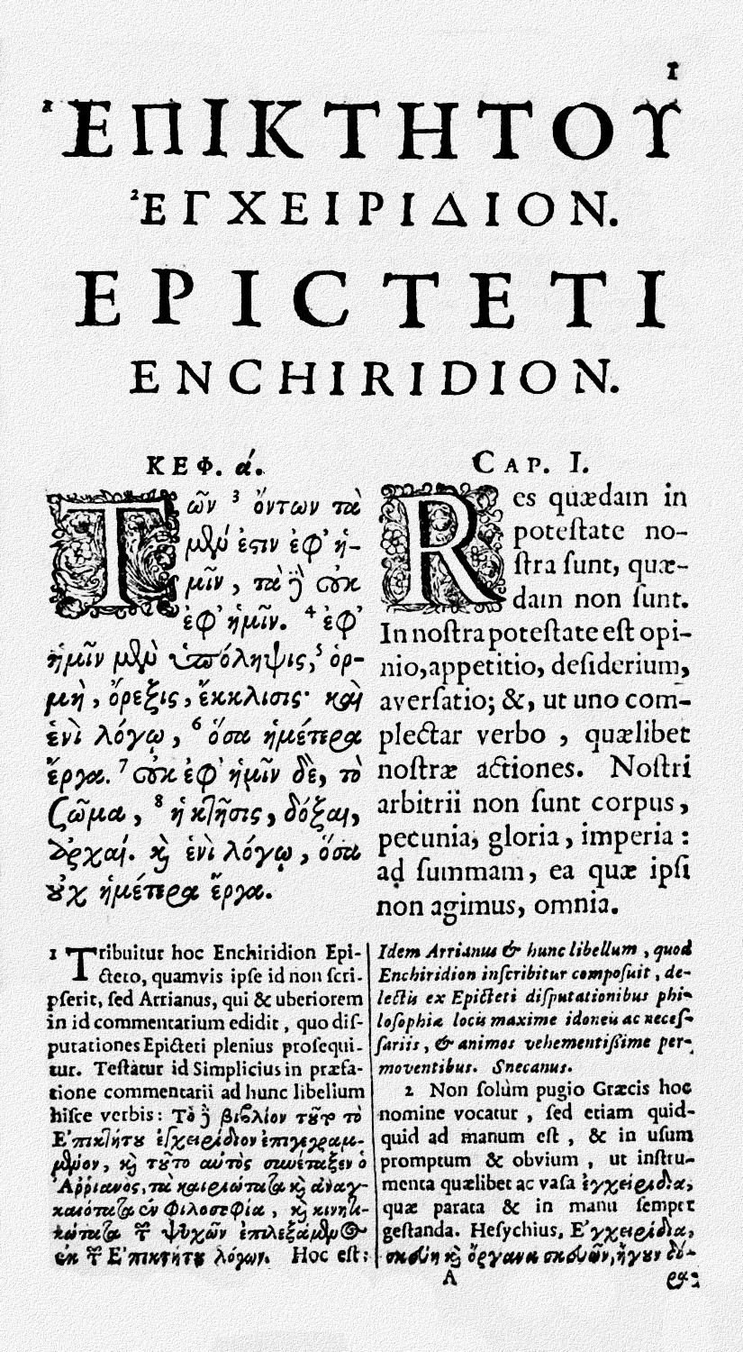 Epictetus, Enchiridion and Selections from the Discourses