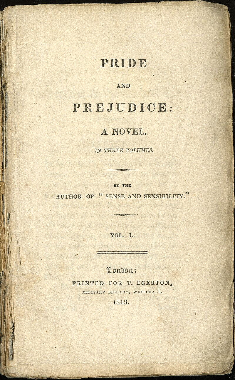 Jane Austen, Pride and Prejudice